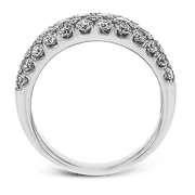 Anniversary Ring in 18k Gold with Diamonds