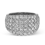 Anniversary Ring in 18k Gold with Diamonds
