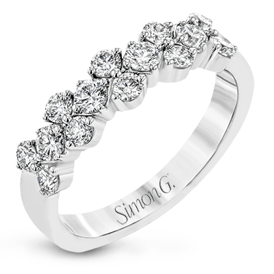 Anniversary Ring in 18k Gold with Diamonds