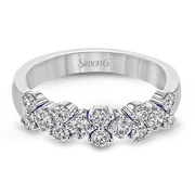 Anniversary Ring in 18k Gold with Diamonds