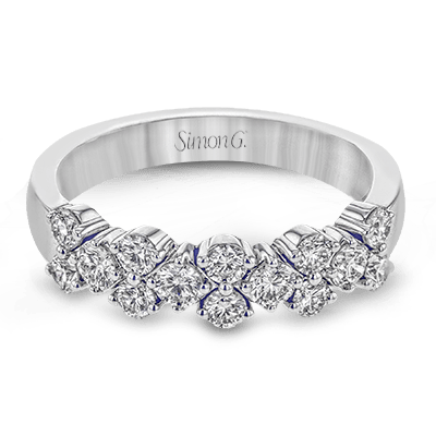 Anniversary Ring in 18k Gold with Diamonds