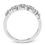 Anniversary Ring in 18k Gold with Diamonds