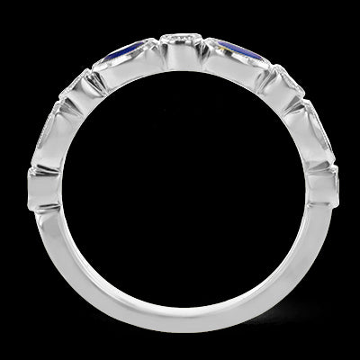 Color Ring in 18k Gold with Diamonds