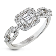 Right Hand Ring in 18k Gold with Diamonds