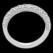 Engagement Ring in 18k Gold with Diamonds