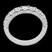 Engagement Ring in 18k Gold with Diamonds