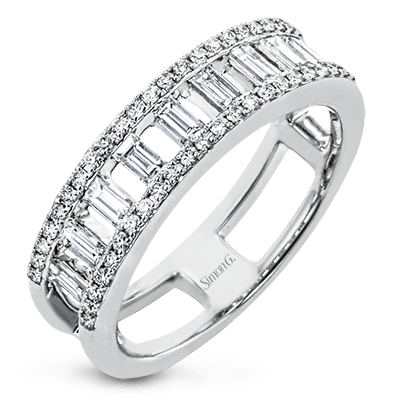 Anniversary Ring in 18k Gold with Diamonds