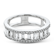 Anniversary Ring in 18k Gold with Diamonds