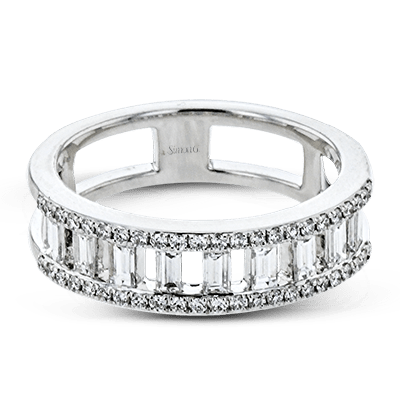 Anniversary Ring in 18k Gold with Diamonds