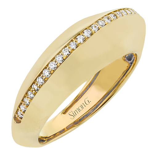 Right Hand Ring in 18k Gold with Diamonds