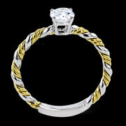 Engagement Ring in 18k Gold