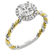 Wedding Set in 18k Gold with Diamonds