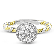 Wedding Set in 18k Gold with Diamonds