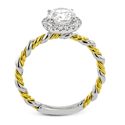 Wedding Set in 18k Gold with Diamonds
