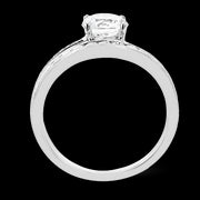 Engagement Ring in 18k Gold with Diamonds