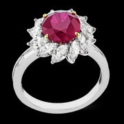 Color Ring in Platinum