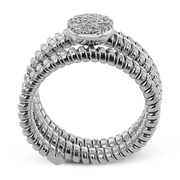 Right Hand Ring in 18k Gold with Diamonds