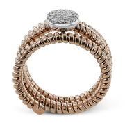 Right Hand Ring in 18k Gold with Diamonds