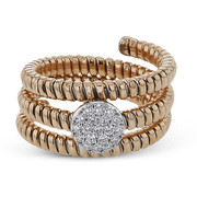 Right Hand Ring in 18k Gold with Diamonds