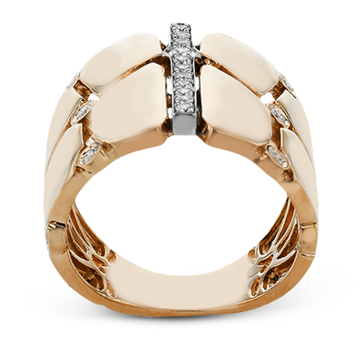 Right Hand Ring in 18k Gold with Diamonds