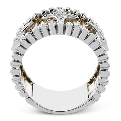 Right Hand Ring in 18k Gold with Diamonds