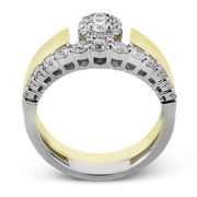 Right Hand Ring in 18k Gold with Diamonds