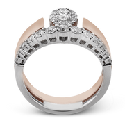 Right Hand Ring in 18k Gold with Diamonds