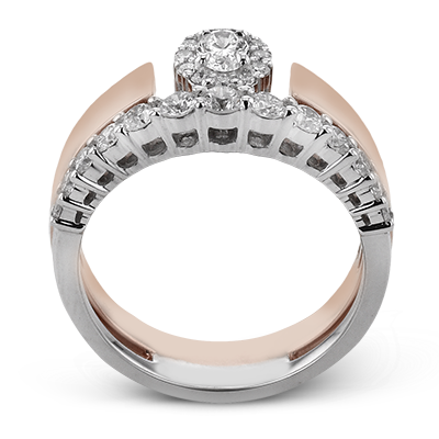 Right Hand Ring in 18k Gold with Diamonds
