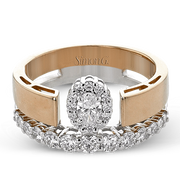 Right Hand Ring in 18k Gold with Diamonds