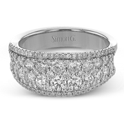 Right Hand Ring in 18k Gold with Diamonds