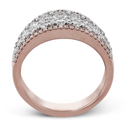 Right Hand Ring in 18k Gold with Diamonds
