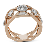 Right Hand Ring in 18k Gold with Diamonds