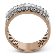 Right Hand Ring in 18k Gold with Diamonds