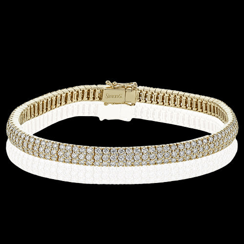 Bracelet in 18k Gold with Diamonds