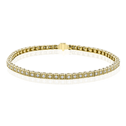 Bracelet in 18k Gold with Diamonds