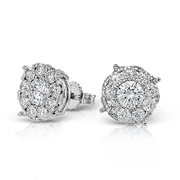 Earring in 18k Gold with Diamonds