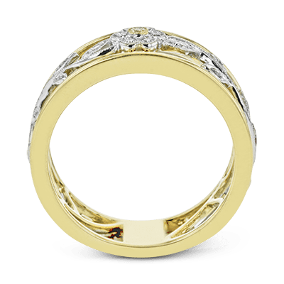 Right Hand Ring in 18k Gold with Diamonds