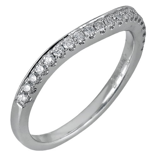 Engagement Ring in 18k Gold with Diamonds