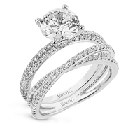 Wedding Set in 18k Gold with Diamonds