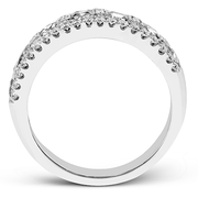 Anniversary Ring in 18k Gold with Diamonds
