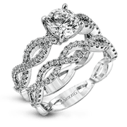 Wedding Set in 18k Gold with Diamonds