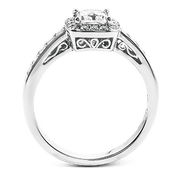 Engagement Ring in 18k Gold with Diamonds