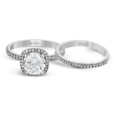 Wedding Set in 18k Gold with Diamonds