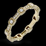 Right Hand Ring in 18k Gold with Diamonds