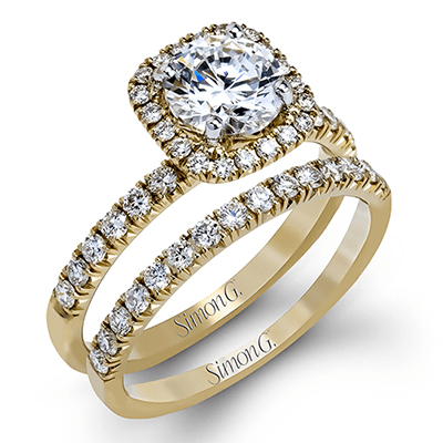 Wedding Set in 18k Gold with Diamonds