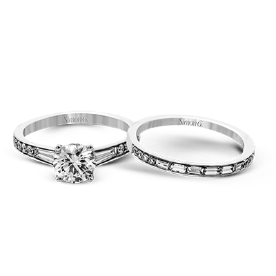 Wedding Set in 18k Gold with Diamonds