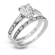 Wedding Set in 18k Gold with Diamonds