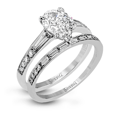 Wedding Set in 18k Gold with Diamonds