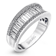 Anniversary Ring in 18k Gold with Diamonds