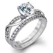 Wedding Set in 18k Gold with Diamonds